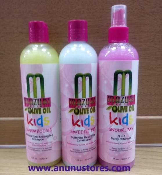 Mazuri Original Olive Oil Kids Hair Products